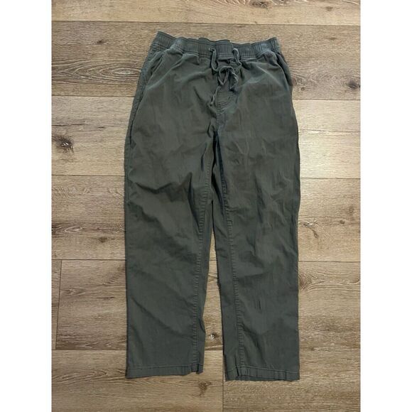 Katin Mens Green Chino Pullon Pants w/ Drawstring Size Large - Picture 1 of 3